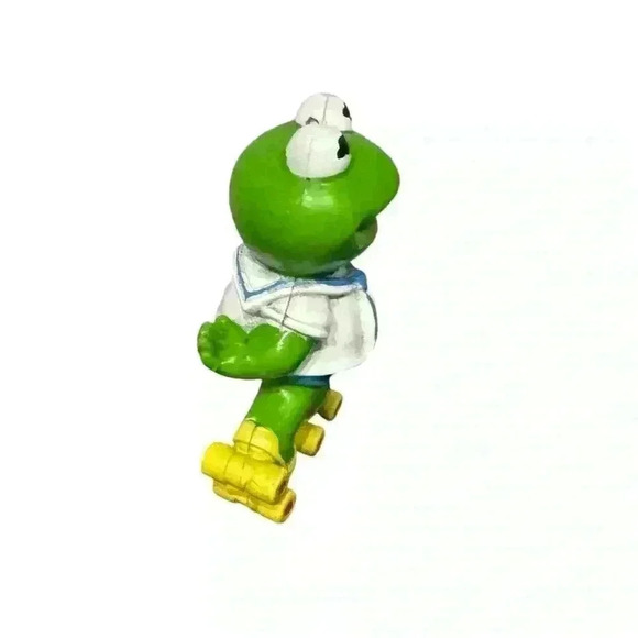 Two Vintage Muppets Figures: 1978 Fozzie Bear & 1986 Kermit the Frog - Picture 9 of 10